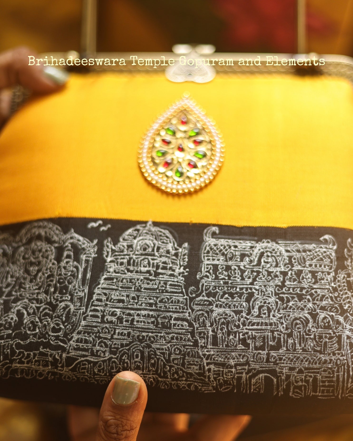 Brihadeeswarar Temple Gopuram and Elements