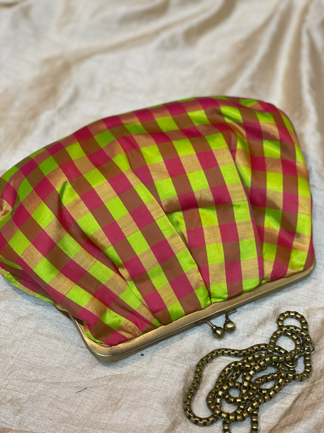 Lime Green Pulliyam Kottai Kattam