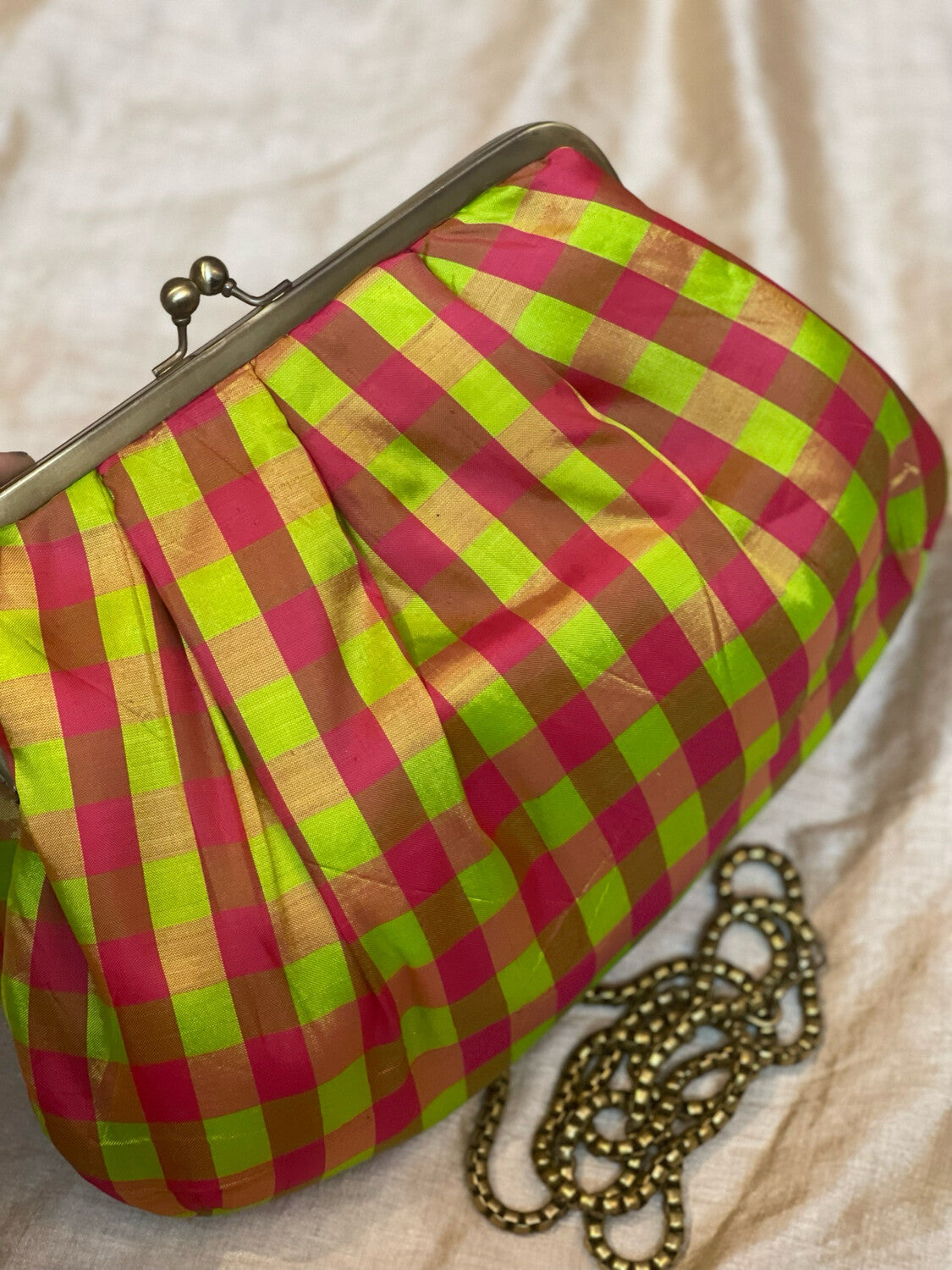 Lime Green Pulliyam Kottai Kattam