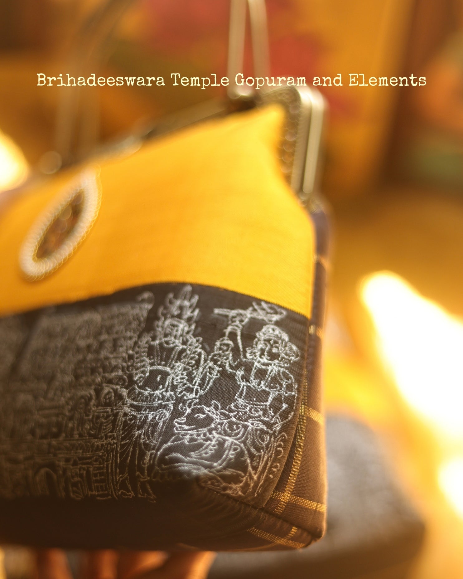 Brihadeeswarar Temple Gopuram and Elements