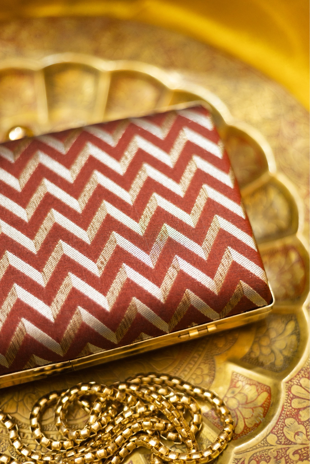 Maroon Chevron