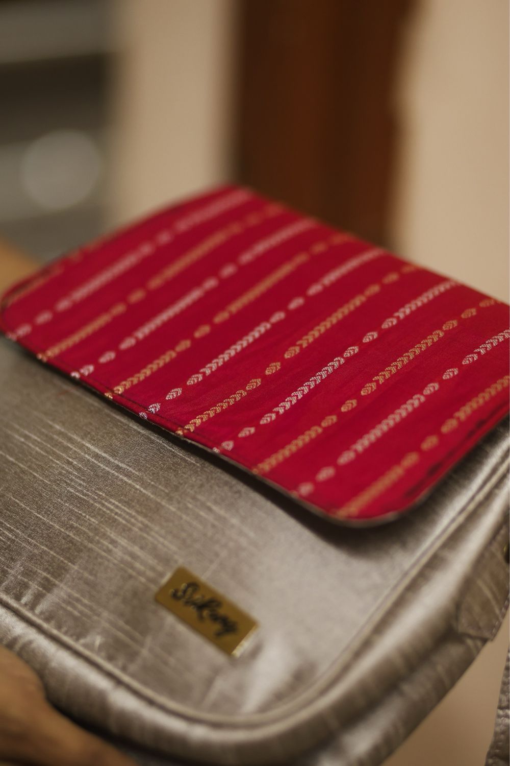 Mitai Pink And Silver Padmini