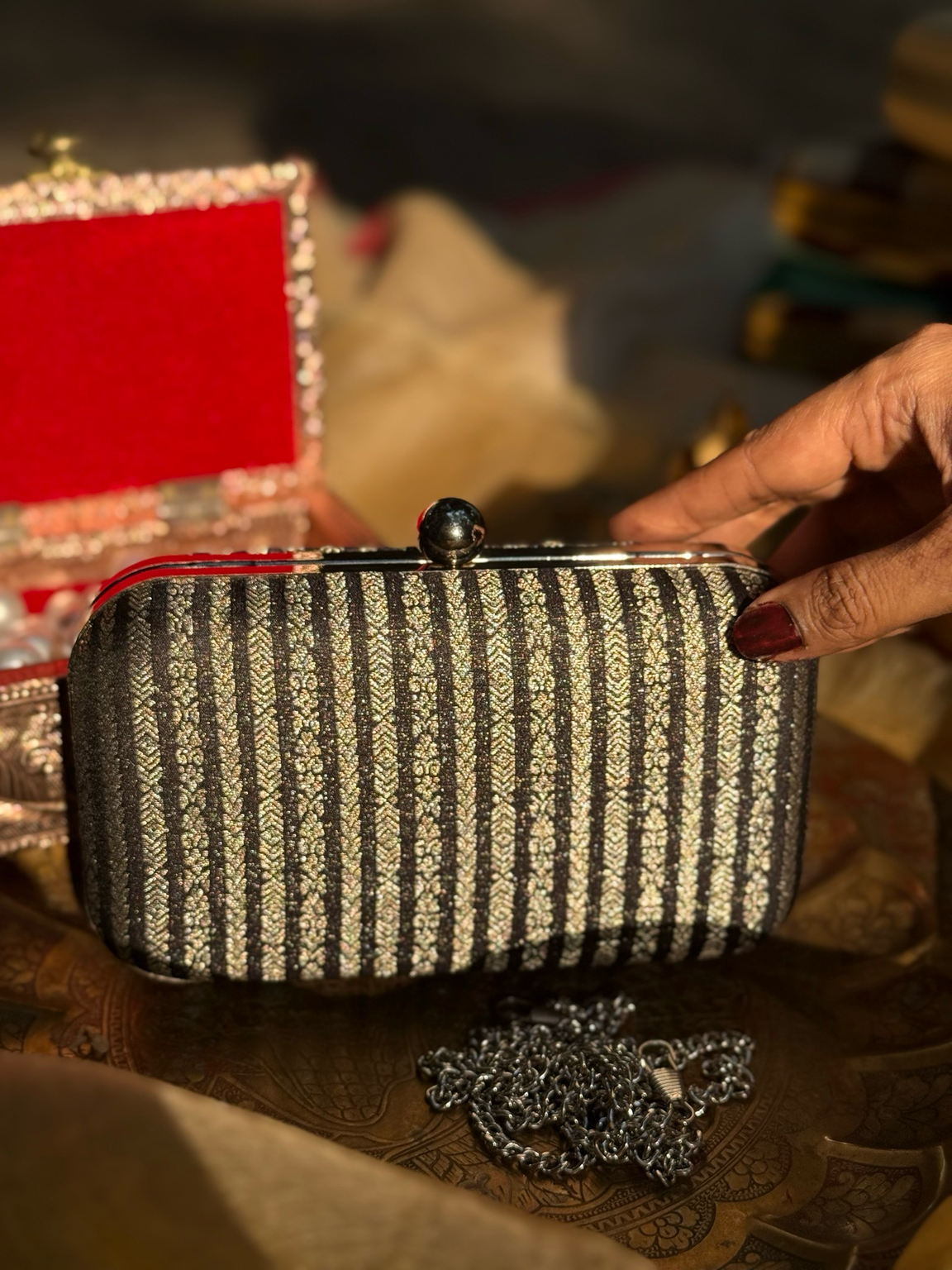 Sun Kissed Black With Silver