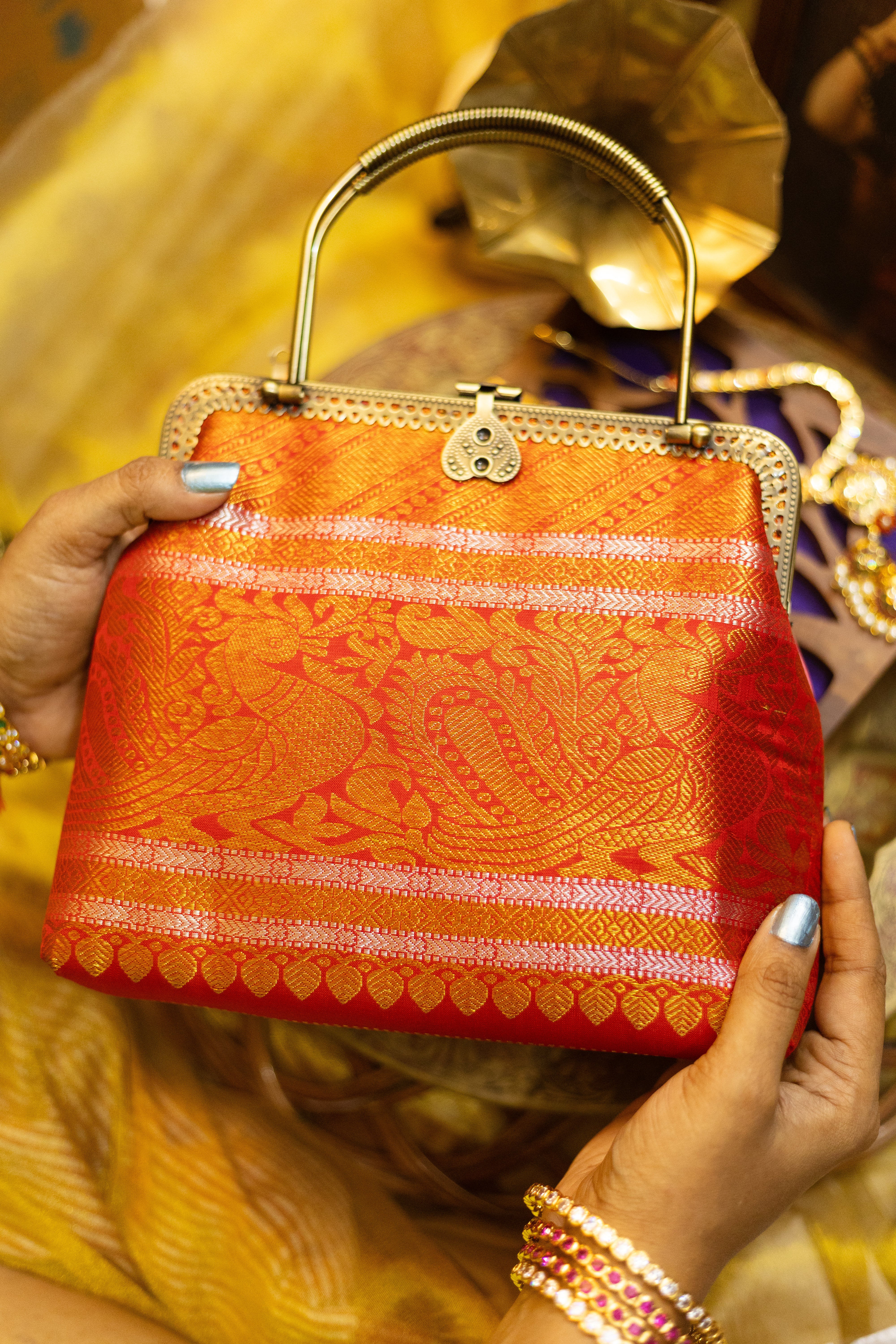 Red annam with rose milk mokku