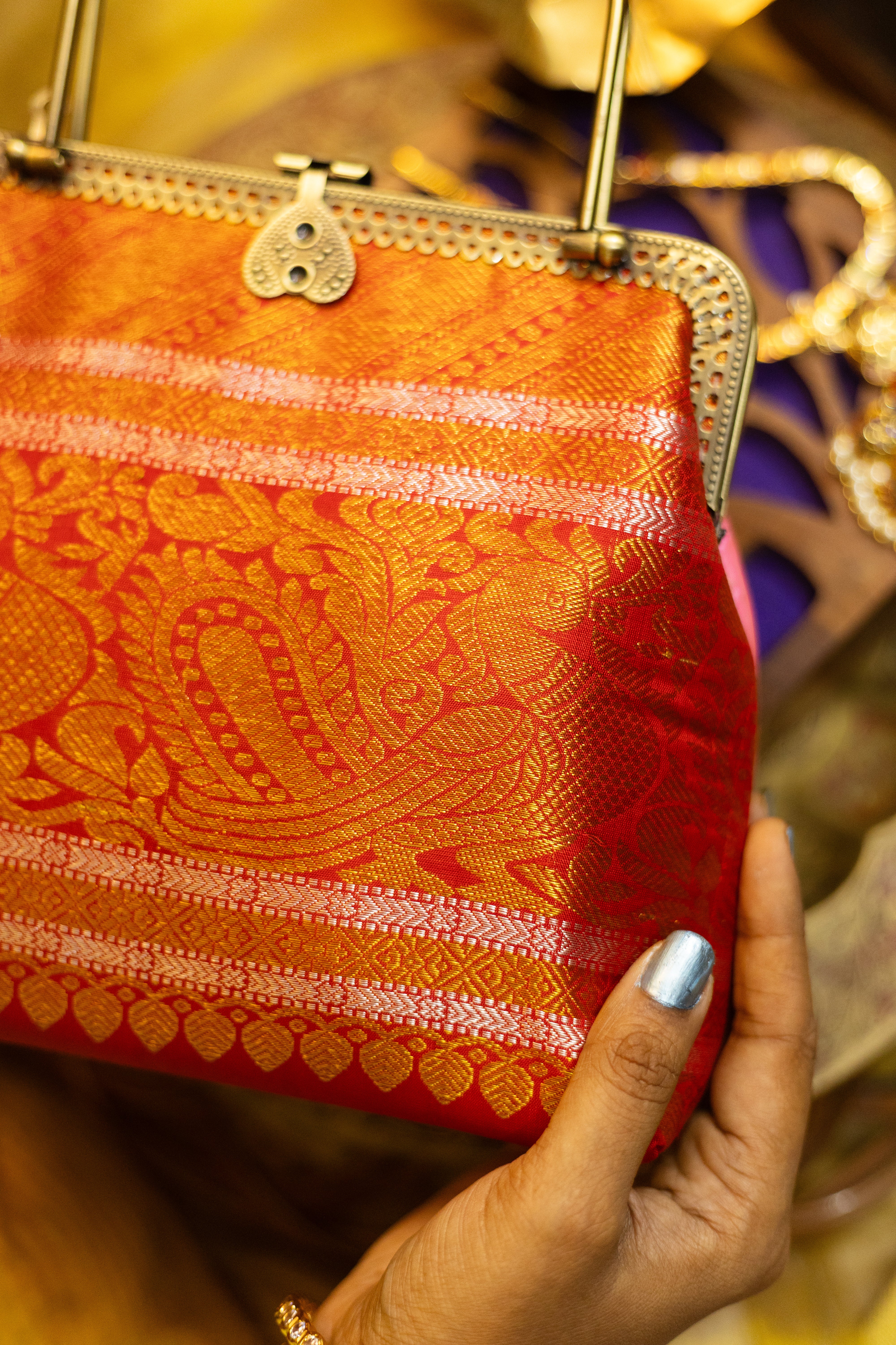 Red annam with rose milk mokku