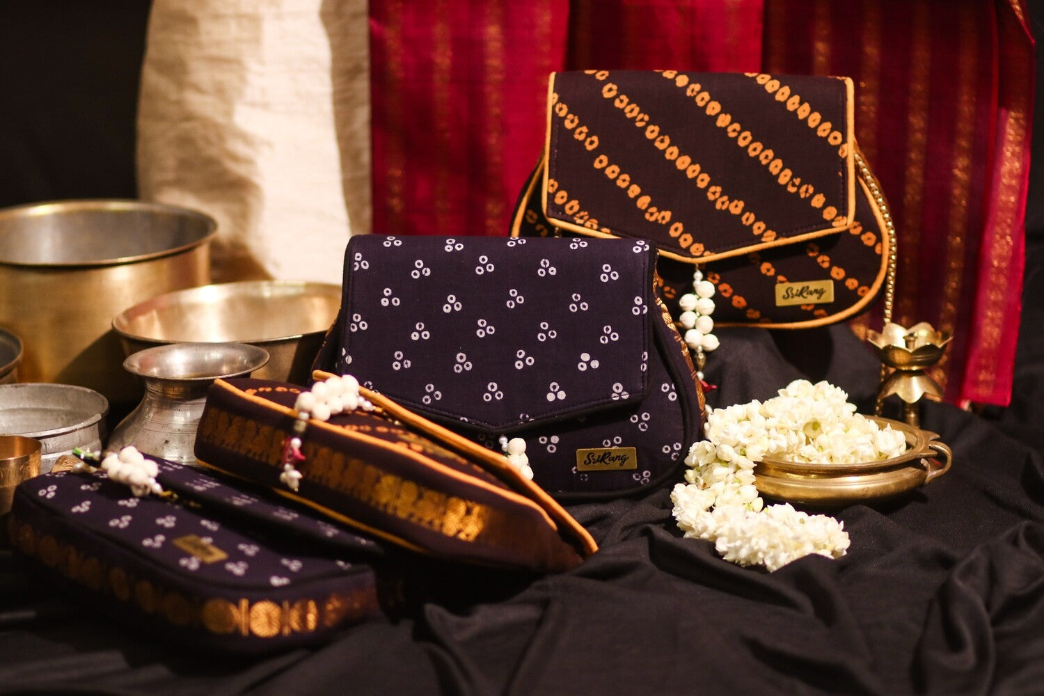 Madurai Sungudi Kaapi Brown