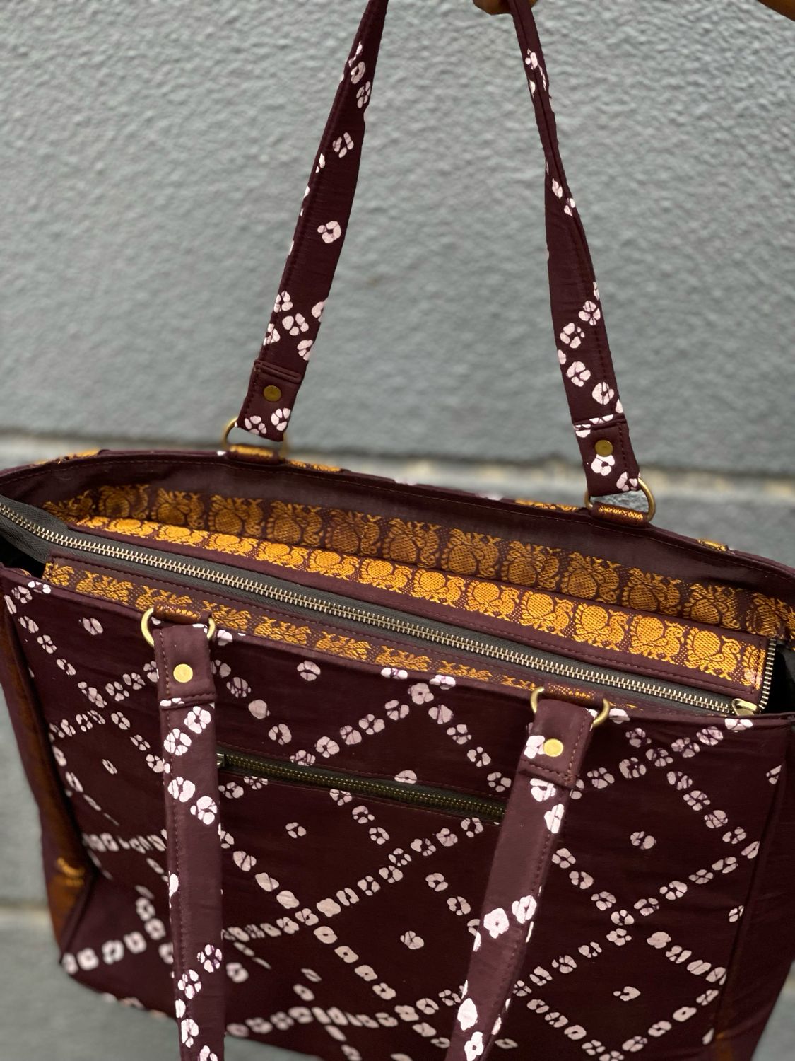 Coffee Brown Stripes