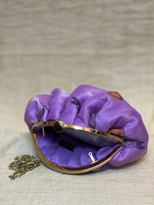 Lavender With Orange Rose