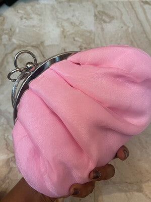 Baby Pink Silver Frame