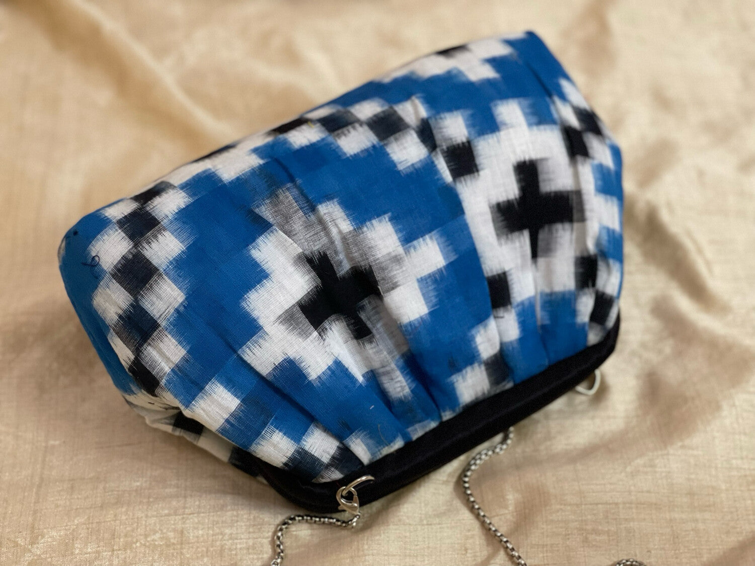 Ink Blue And Black Sambalpuri