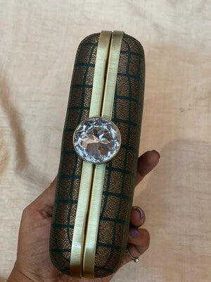 Bottle Green Pure Banarasi