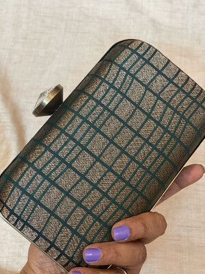 Bottle Green Pure Banarasi