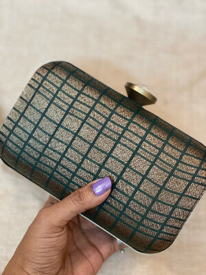 Bottle Green Pure Banarasi