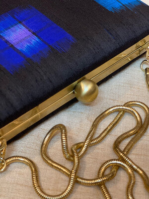 Black and Electric Blue