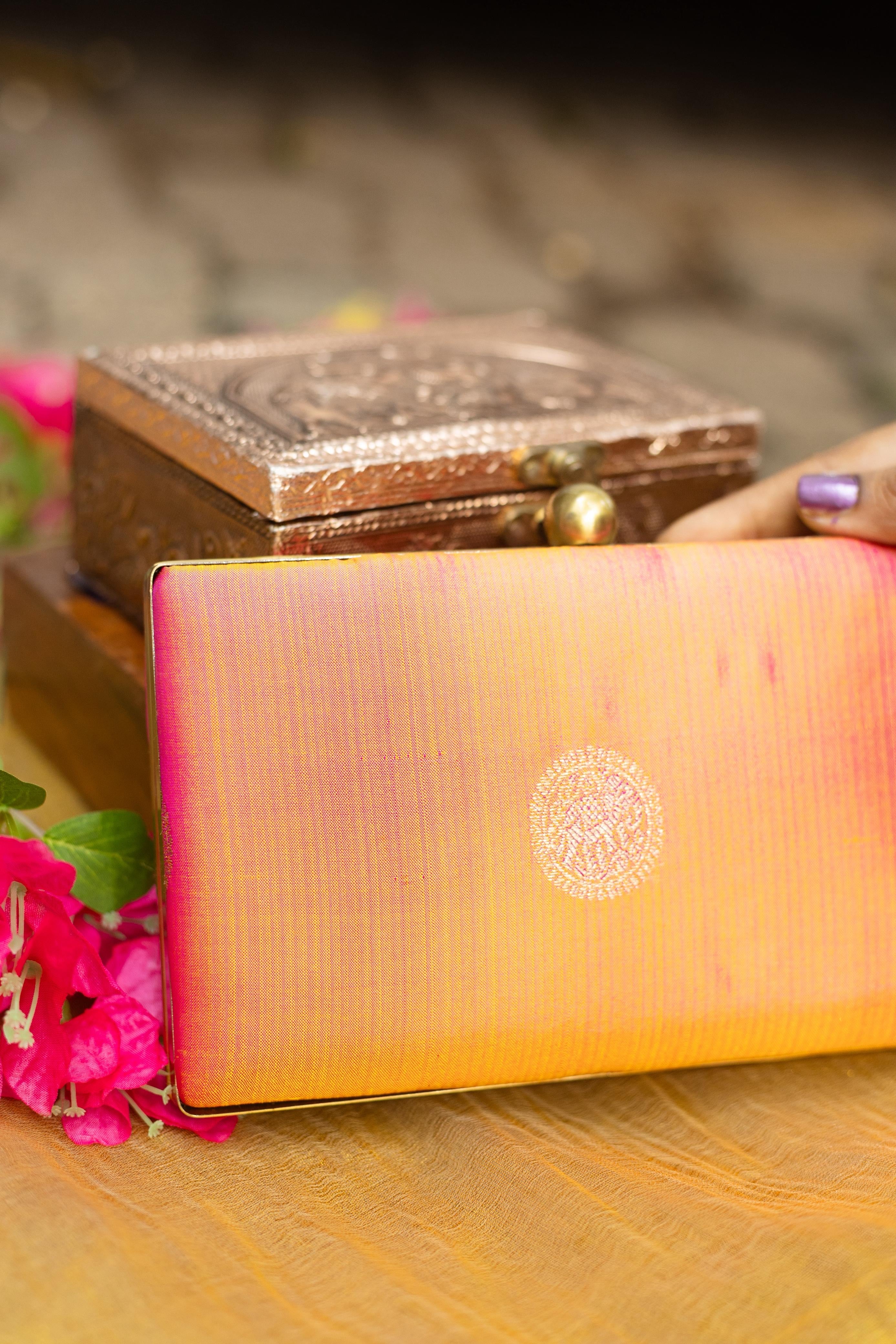 Double shade peach and pink