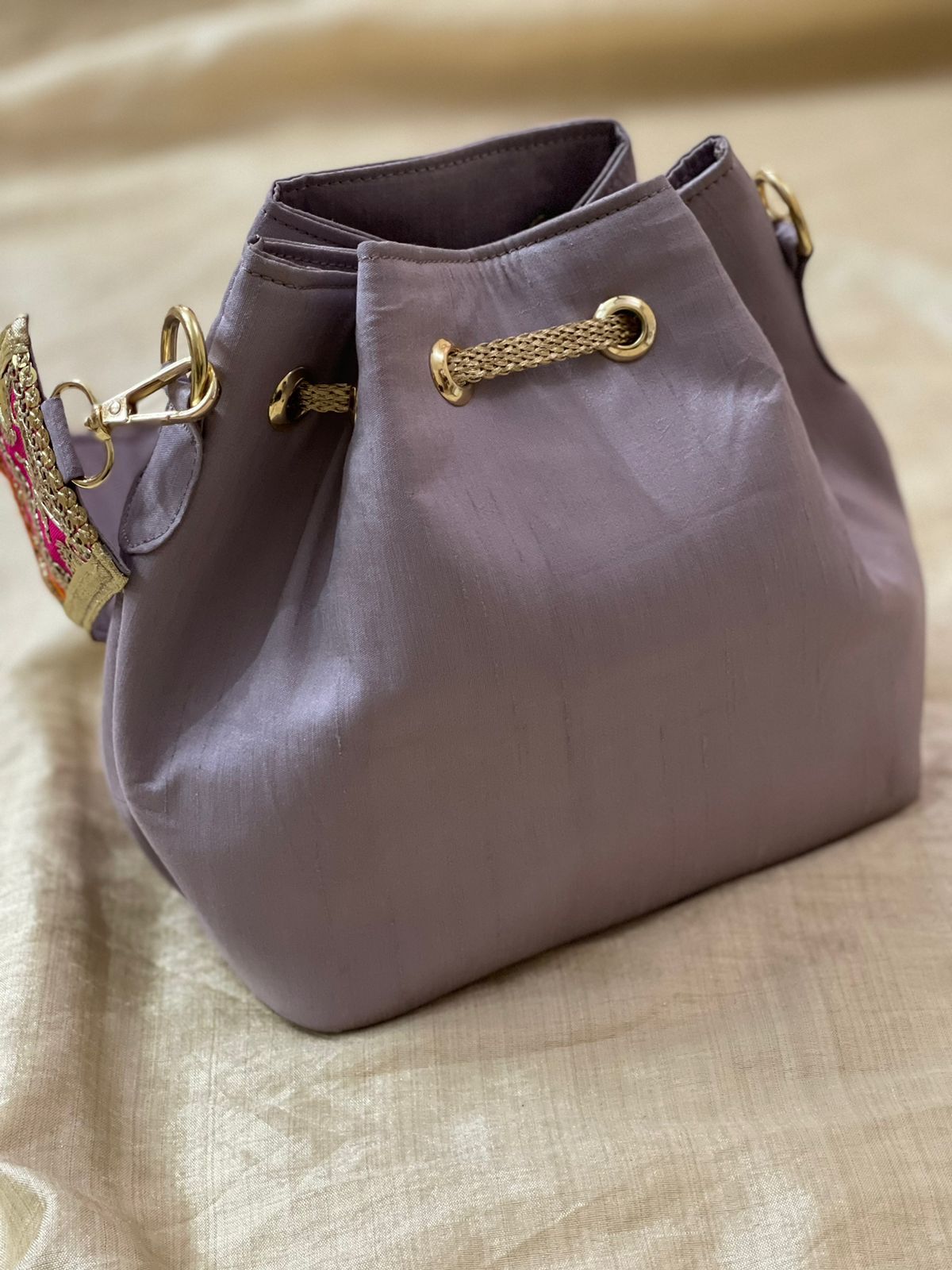 Lavender Mini Bucket bag