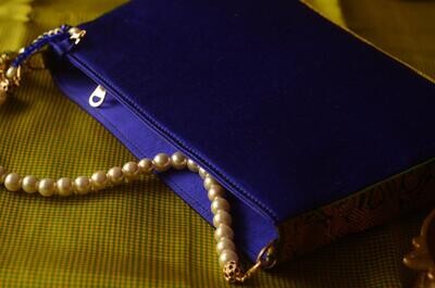 Royal Blue Handbag
