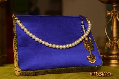 Royal Blue Handbag