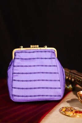 Lavender Annapakshi Small Damru