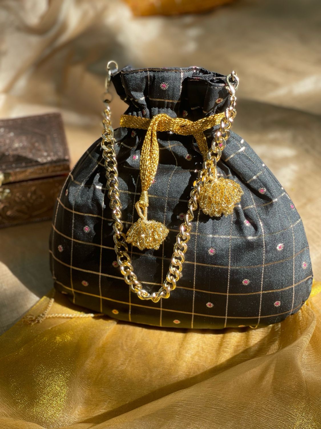 Black With Pink Buttah