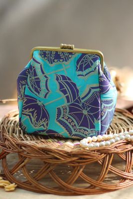 Small Damru Umbrella Blue