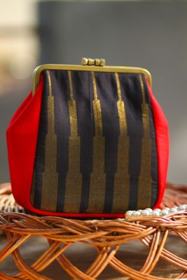 Small Damru 8Kol Red & Black