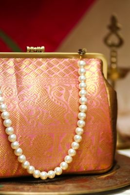 Kanchivaram Baby Pink Varisaipettu