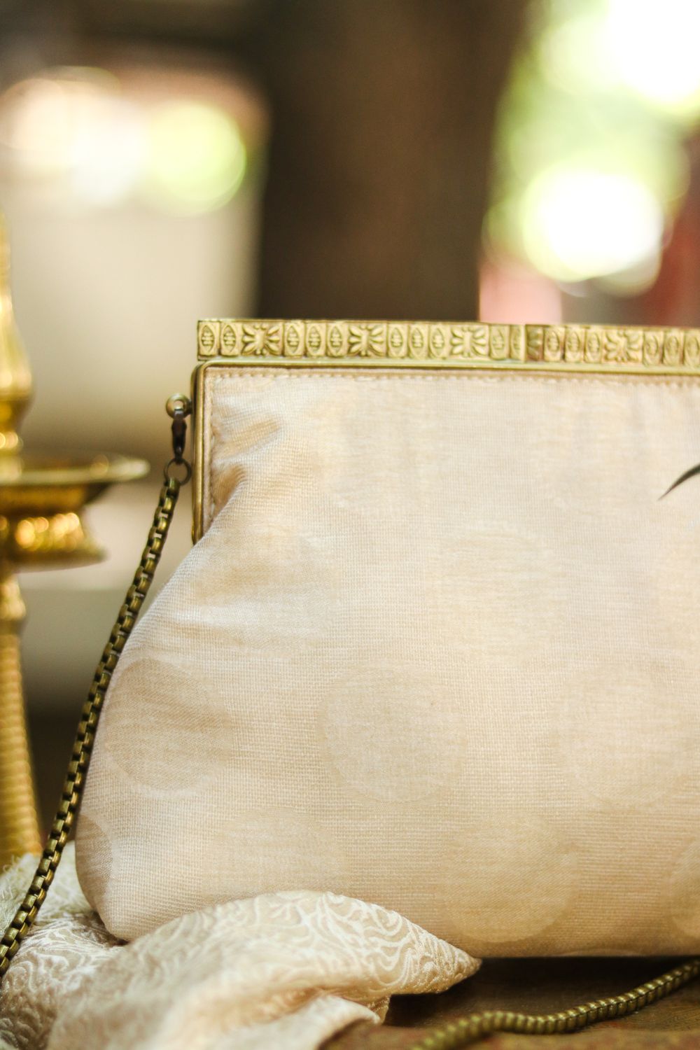 Muted polka Anarkali