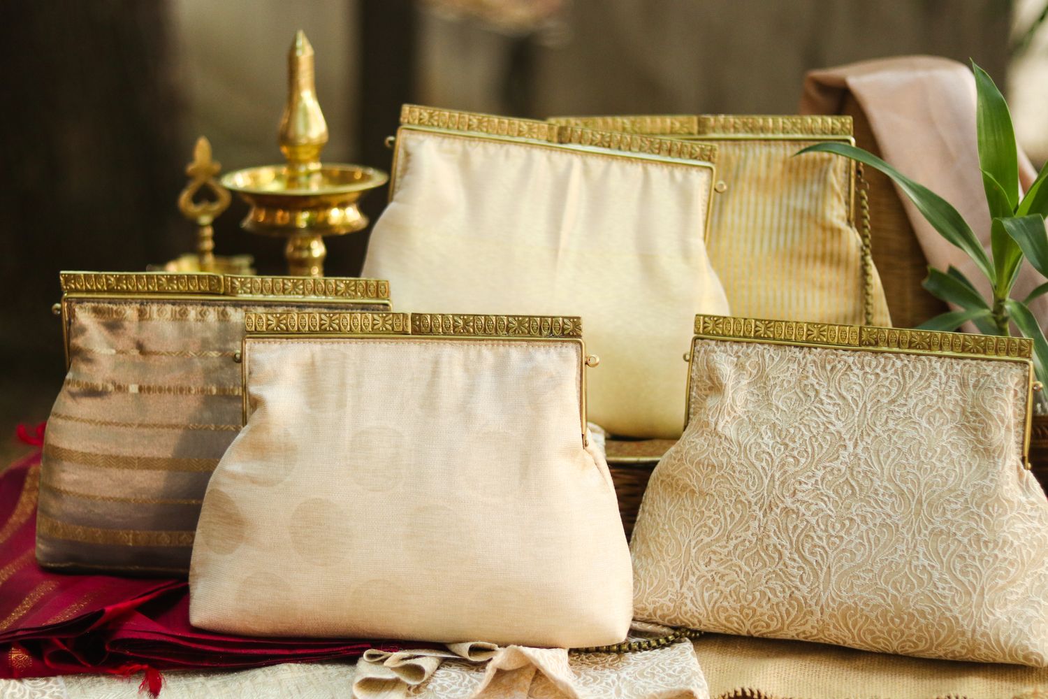 Muted polka Anarkali