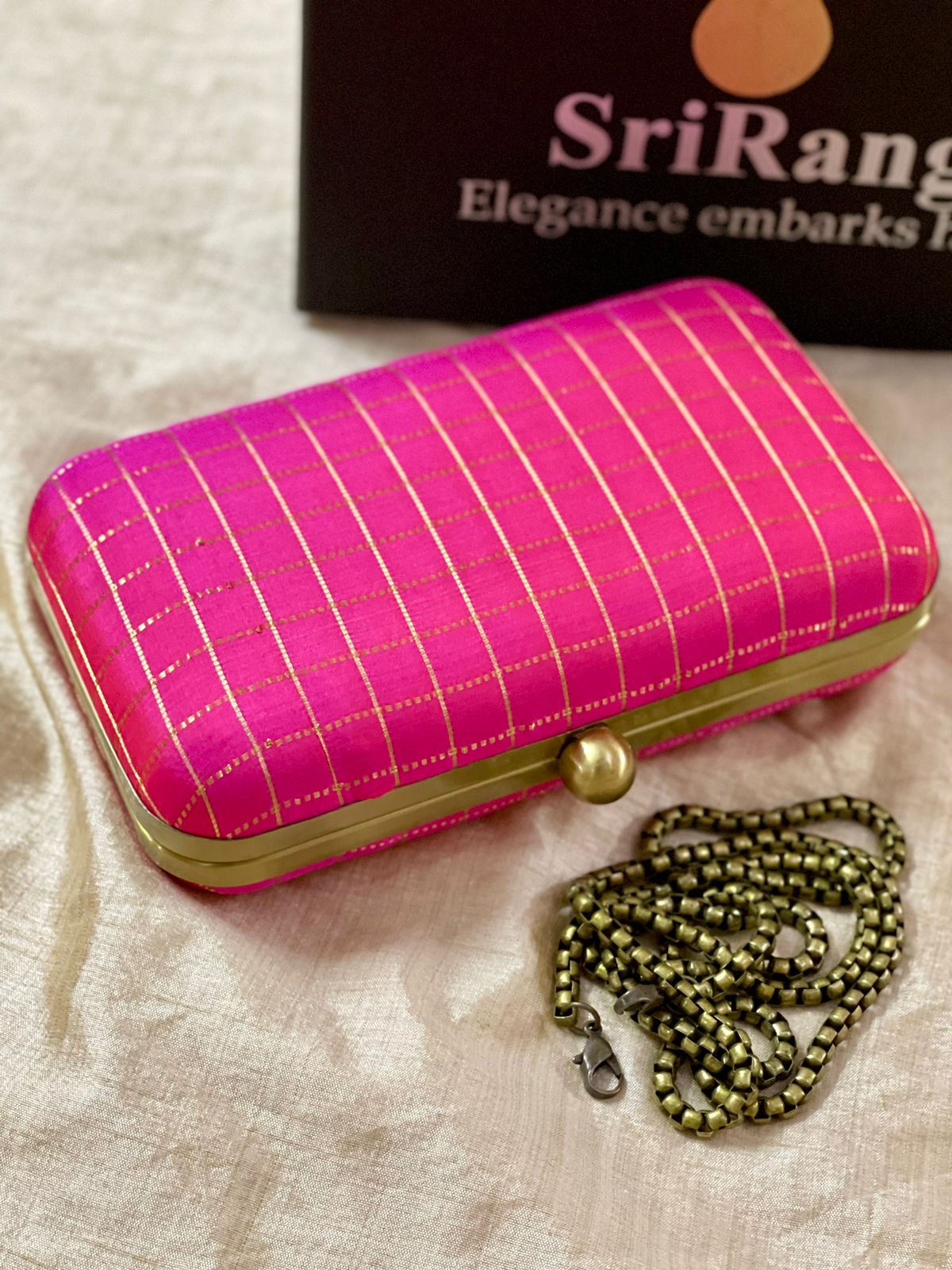 Double Shade Peach And Pink Kottadi