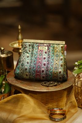 Rajasthani Mirror Work With Brocade