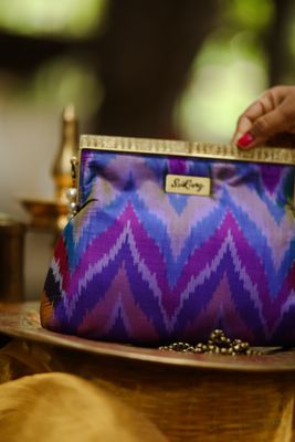 Ikkat Multi Color With Rajasthani Mirror