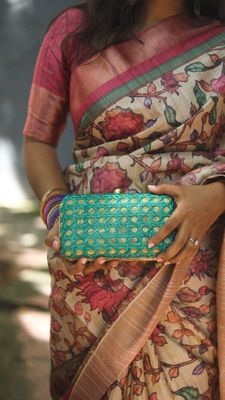 Leaf Green Rattan Madhulika