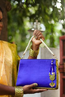 Royal Blue Handbag