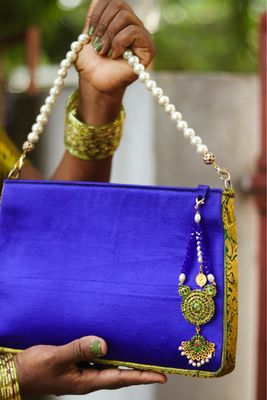 Royal Blue Handbag