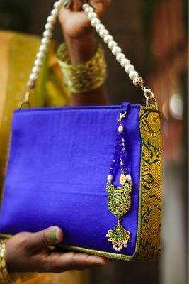Royal Blue Handbag