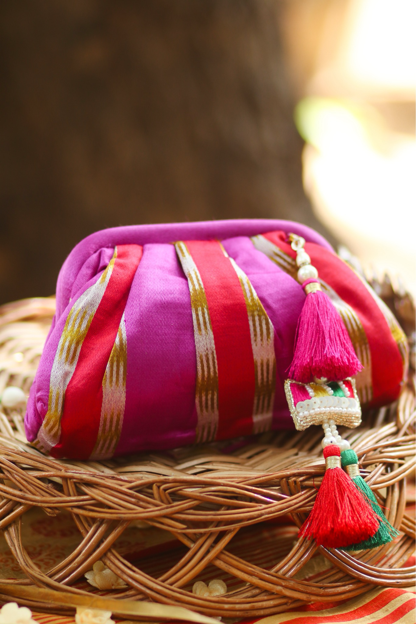 Majestic Panner Rose Satchel