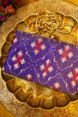 Purple Ikkat Oosivanam