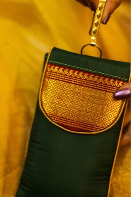 Bottle Green and Maroon