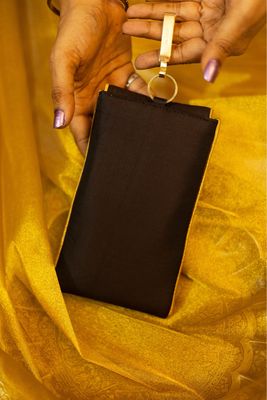 Black With Stripe Border