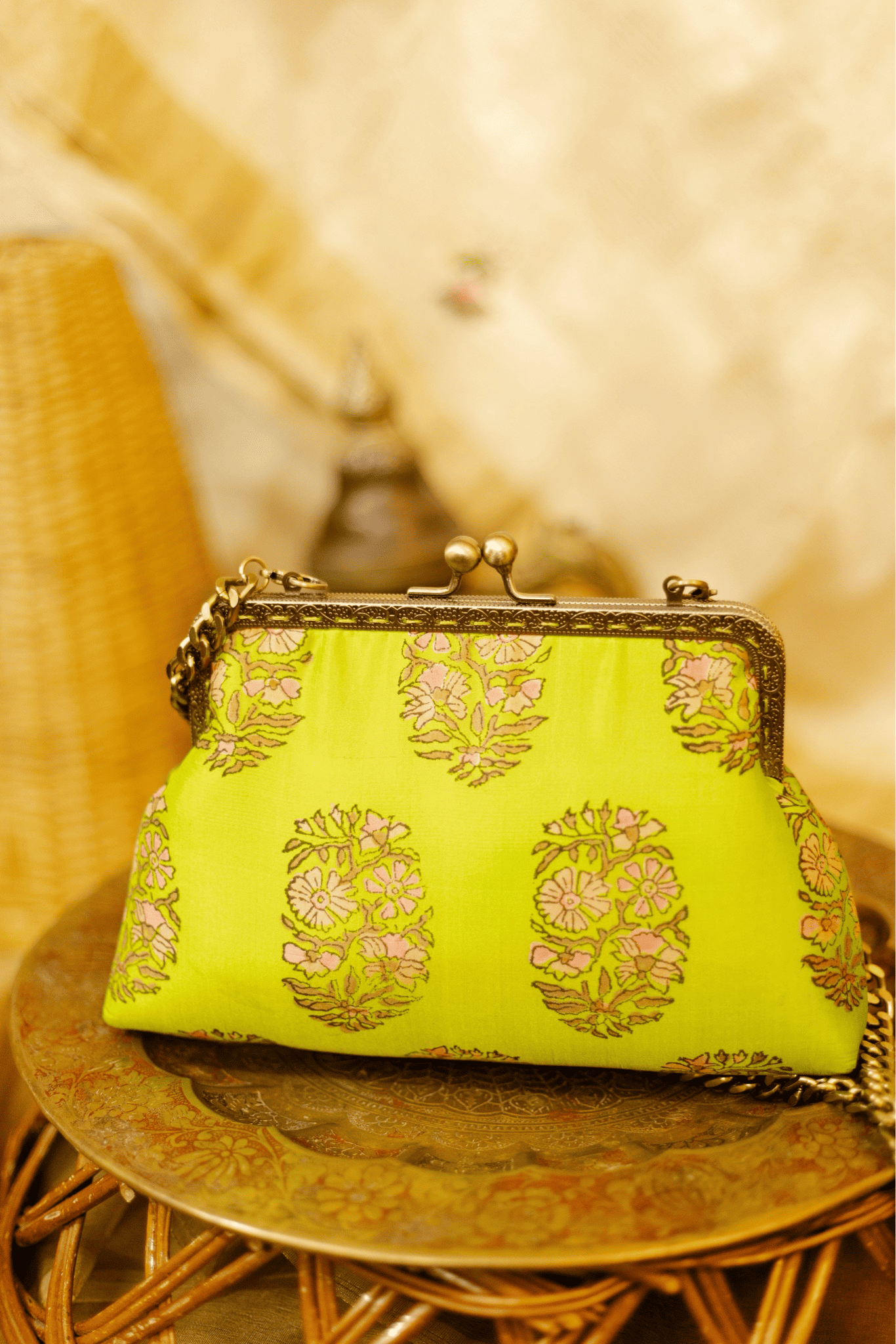 Lime Green Pushpam