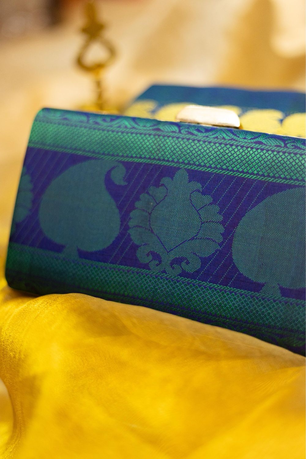 Peacock Green And Blue With Kodi And Paisly And Vanki On Front