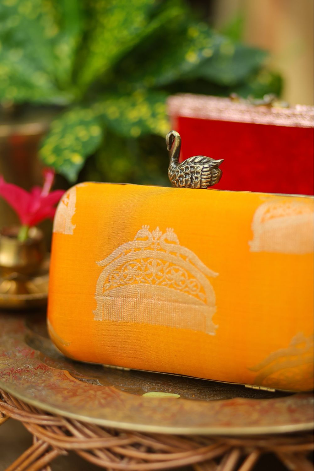 Comb Motif Miranda Orange