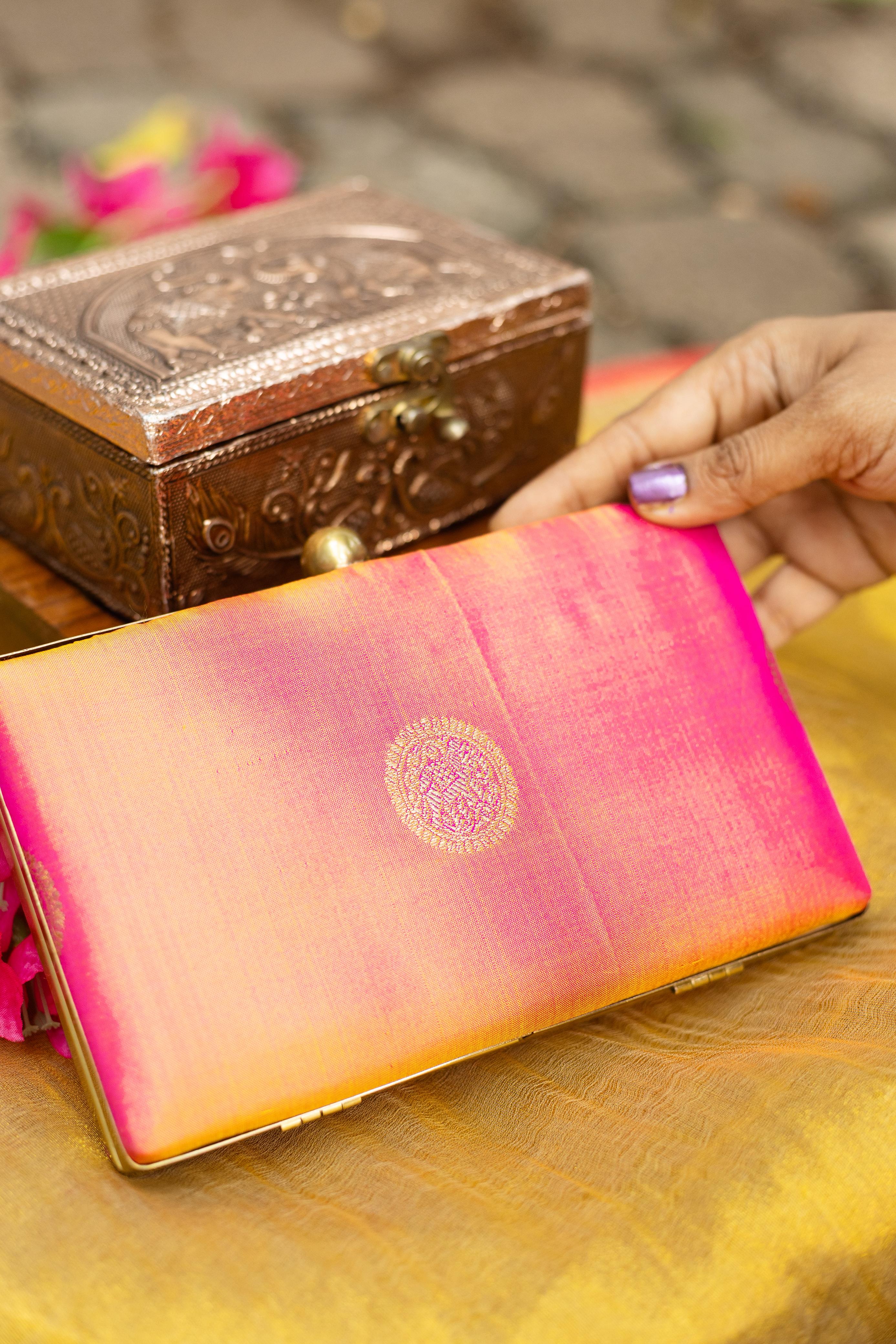 Double shade peach and pink