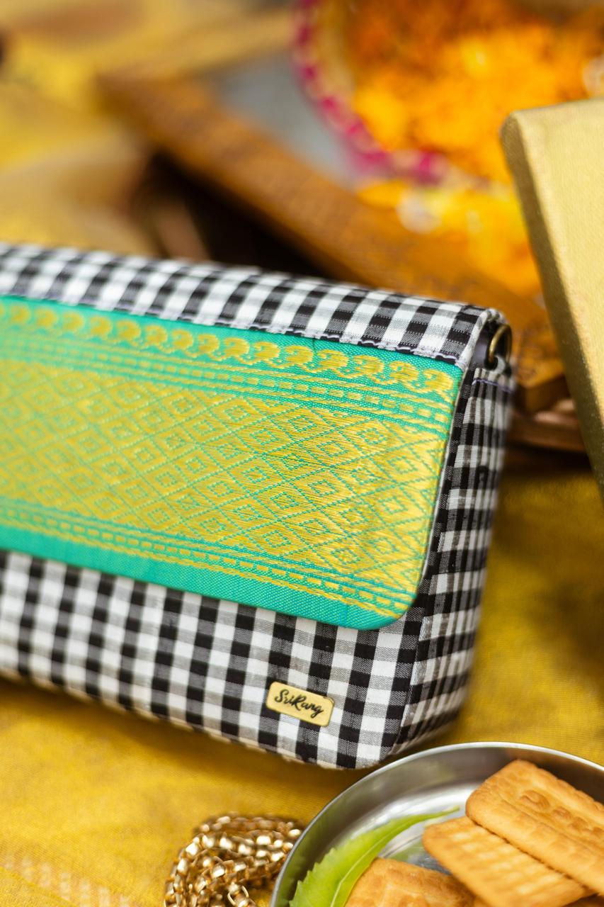 Black with  rexona green