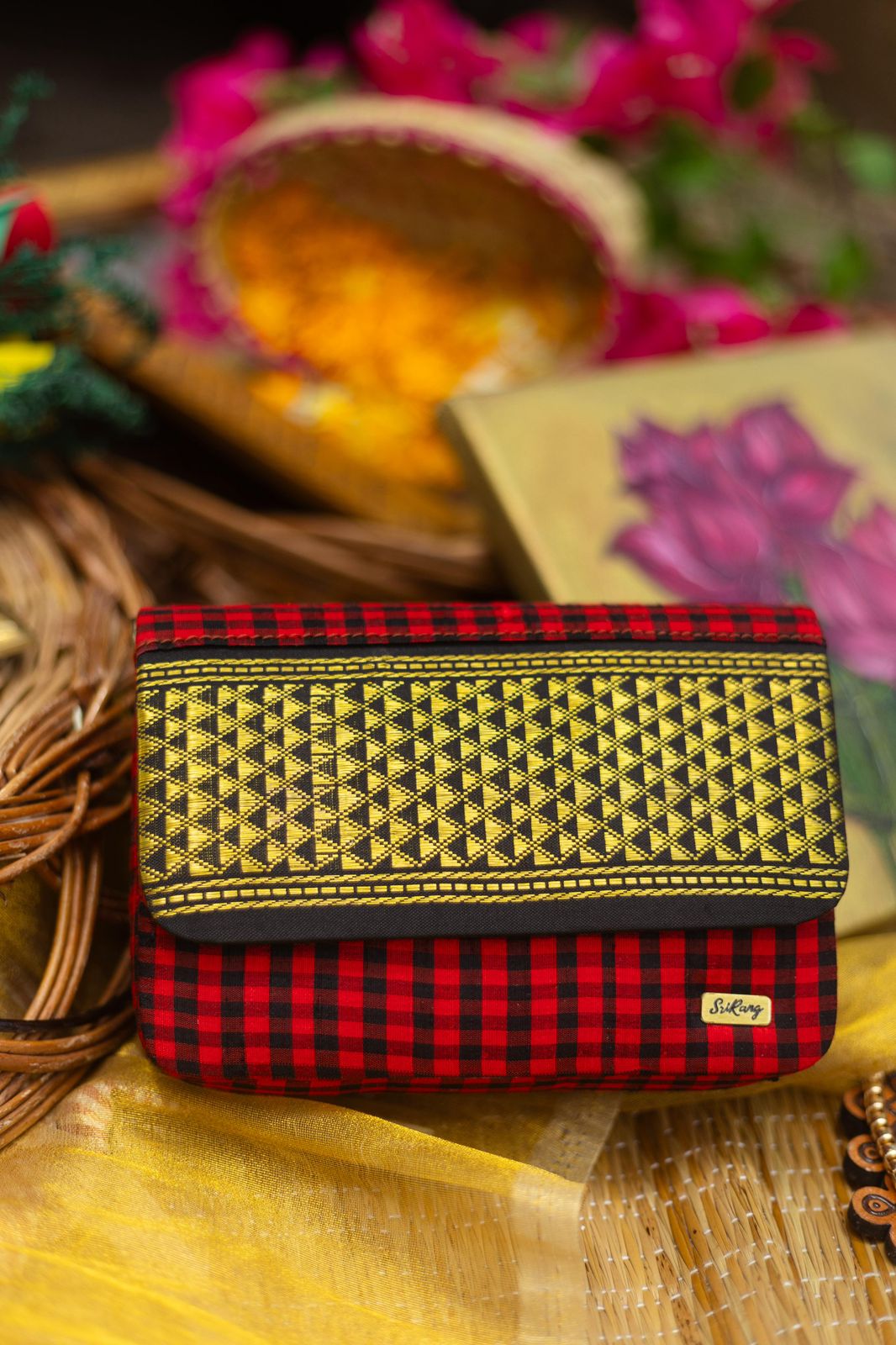 Black and red with arai madam black