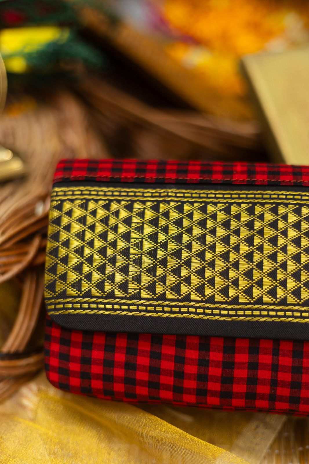 Black and red with arai madam black