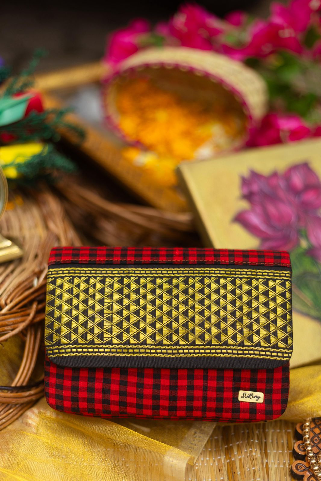 Black and red with arai madam black