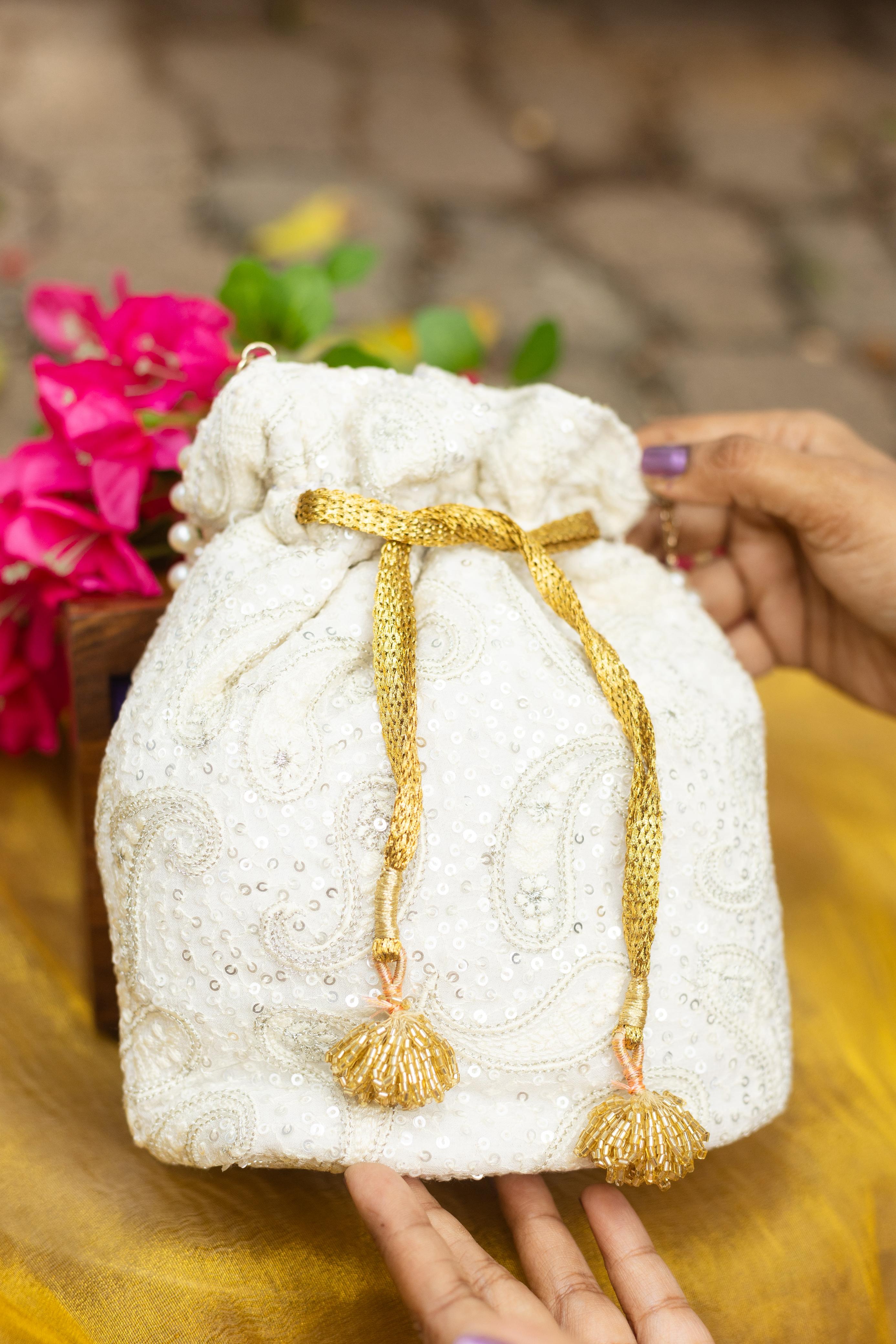 Chikankari Pastel white