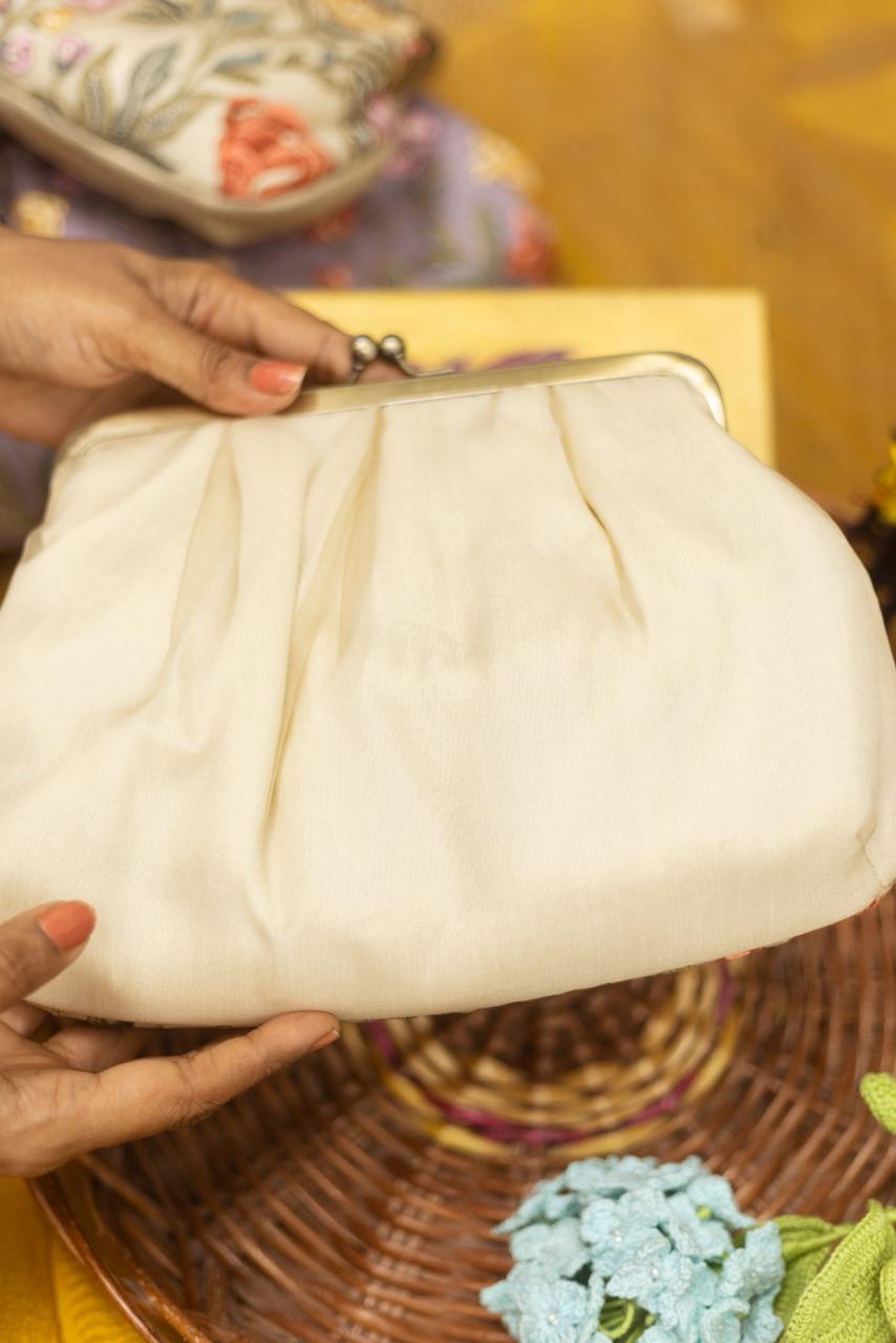 Beige parsigara inspire embroidery